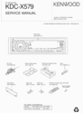 Thumbnail KENWOOD CD RECEIVER KDC-X579 SERVICE MANUAL CAR Thumbnail KENWOOD CD RECEIVER KDC-X579 SERVICE MANUAL CAR