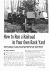Thumbnail Miniature train in your garden PLANS GUIDES HOW TO VINTAGE