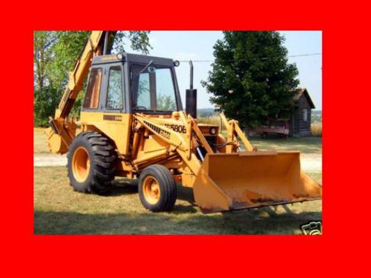Product picture ►►► CASE 580CK 580 580B CK TRACTOR DIGGER BACKHOE SERVICE WORKSHOP Engines Fuel System Electrical Steering Power train Brakes Hydraulics