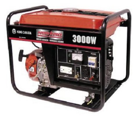 Product picture KING KCG 3000 G GAS GENERATOR PARTS LIST IPL 