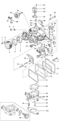 Product picture HOLLEY CARB ExplodeD Views 1968