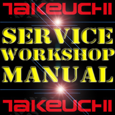 Product picture TAKEUCHI TL140 TL 140 CRAWLER WORKSHOP REPAIR SERVICE MANUAL