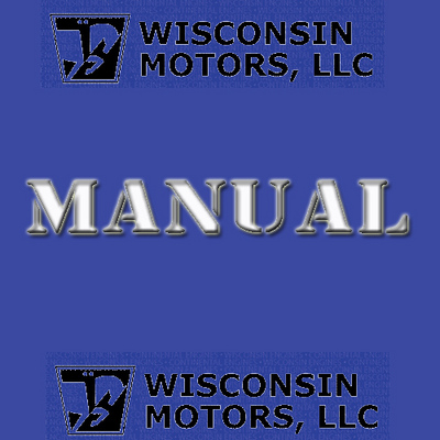Product picture Wisconsin Engine parts manual TE TF IPL 